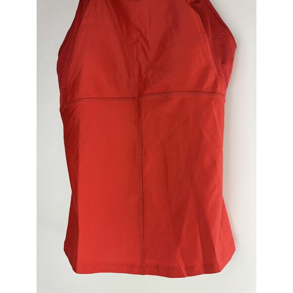 NWT Adidas x Stella McCartney Barricade Tennis Tank Dark Callistos Red Sz Medium - Picture 13 of 13